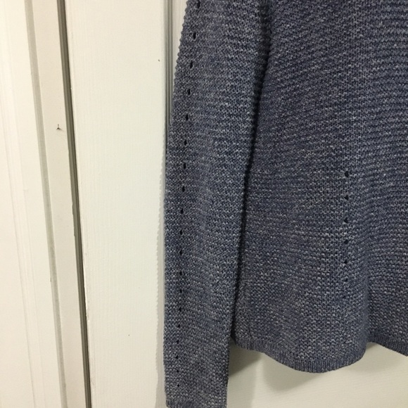 RAG & Bone Blue Knit Laurel Pullover Sweater - Picture 4 of 10